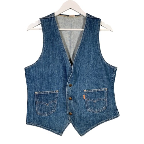 Gilet jeans vintage - , 1970