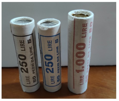 Rotolini monete 5 e - rotolini,