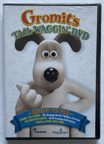 Gromits tail waggin dvd - gromits,
