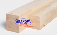 Correntini travi murali in abete rosso lamellare misura 8x8 cm  per coperture