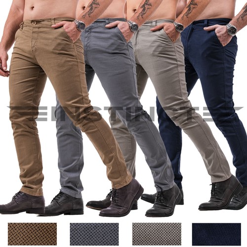 Pantaloni uomo chino - chino, fit