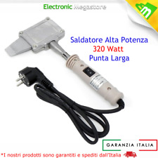 SALDATORE ELETTRICO 320W SALDATRICE a MARTELLO PUNTA LARGA x SALDATURA STAGNO