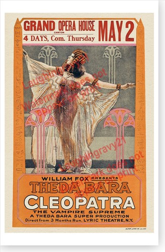 Cleopatra con theda bara bera - cleopatra,
