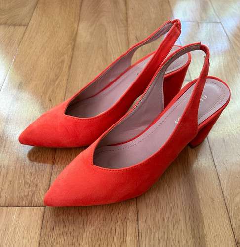 Glamorous block heel orange - glamorous,