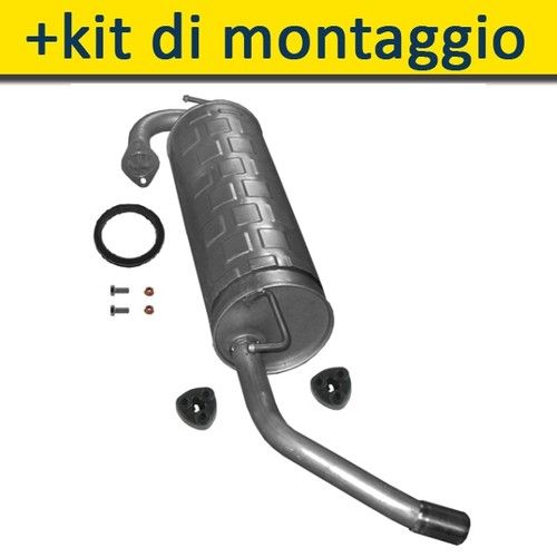 Silenziatore marmitta - silenziatore,