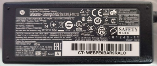 Alimentatore notebook delta - alimentatore, x