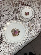 Set Piatti Porcellana Da Dolce Bavaria XX Sec.