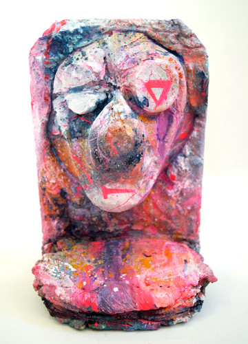 Fanta volto dipinto - c.,