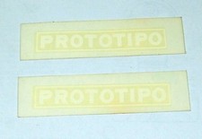 COPPIA DECALCOMANIE A SECCO ADESIVI OSCAR COLLEGE PROTOTIPO AD770059