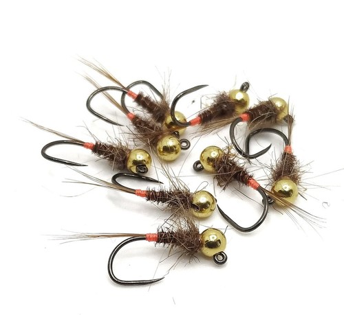 Ninfe tungsteno barbless - 12,