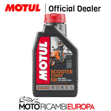 MOTUL OLIO SCOOTER POWER 2T LUBRIFICANTE MISCELA MOTO 100% SINTETICO ANTI-FUMO