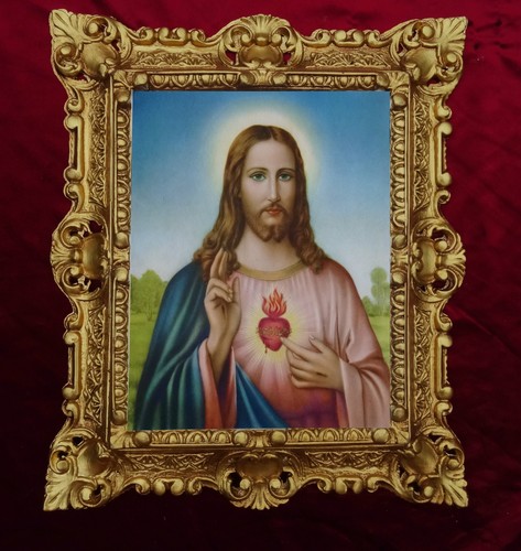 Dipinto sacro cuore gesu - sacro,