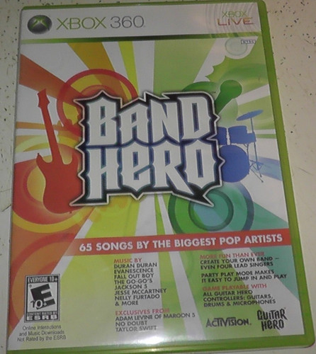 Band hero xbox 360 game - xbox,