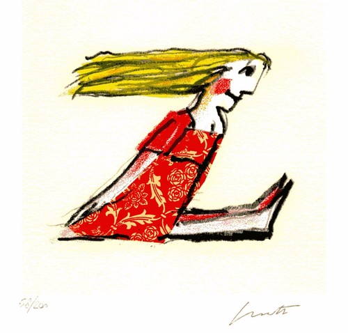 Emanuele luzzati serigrafia - emanuele,