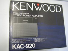 Kenwood KAC-920, NUOVO!!!