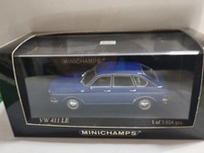 Minichamps Volkswagen VW 411 LE 1969 Blue Scala 1/43