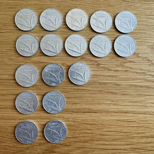 Lotto 17 Monete Italia Lire 10