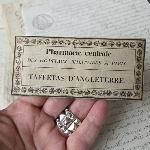 Etichetta farmacia impero - 1°,