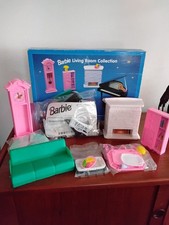 1994 RARA Barbie collezione soggiorno casa delle bambole mobili 11" bambola scatola aperta