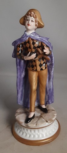 Rara statuina giullare corte - rara,