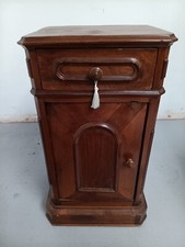 ANTICO COMODINO PIEMONTESE FINE '800 - UN' ANTA E CASSETTO - Piemonte