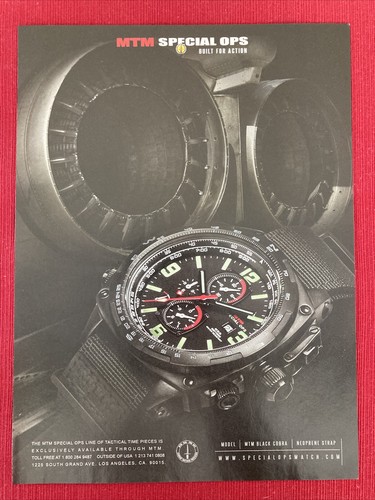 Orologio mtm special ops black - mtm,