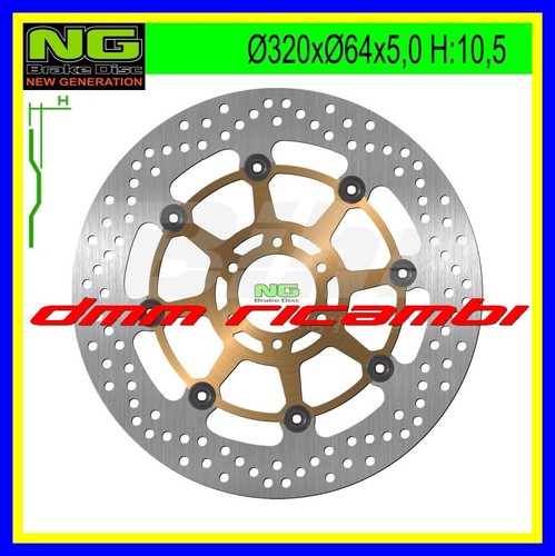Disco freno anteriore 1060 - ng,