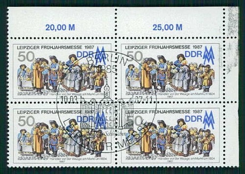 Ddr abart 3081 - "eckrand, black"