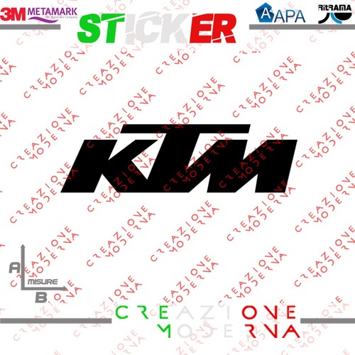 Adesivo sticker ktm ready - ready, to