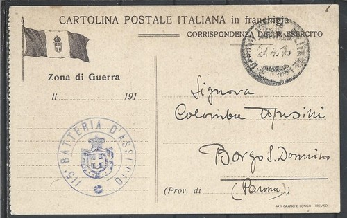 1916 ww1 franchigia zona - franchigia, di