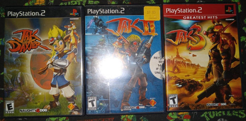 Jak and daxter trilogy ps2 - jak,