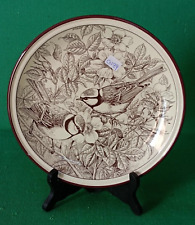 PIATTO TOGNANA GLI AMICI DEL MATTINO UCCELLI WWF PAVESI LA CINCIARELLA. CN89