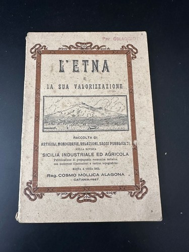 Etna sua valorizzazione - e, la