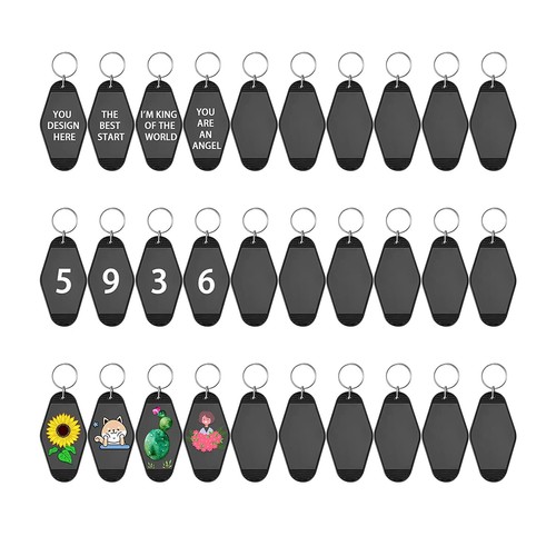 Lot porte clés motel - 2x(lot,