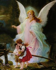 GUARDIAN ANGEL Catholic print