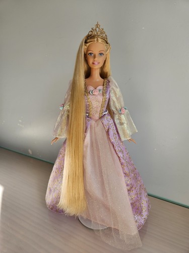 2002 barbie rapunzel doll - as, /