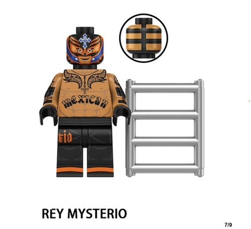 Mini figure wwe rey - wwe,