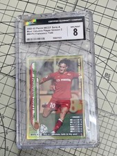 CGC 8 Panini WCCF 2002-03 #MVP2 Francesco Totti Roma Italia Principe