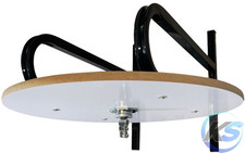 Piattaforma Pera Veloce in legno bianco/nero