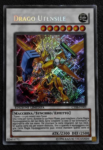 Drago utensile rara - yu-gi-oh!,