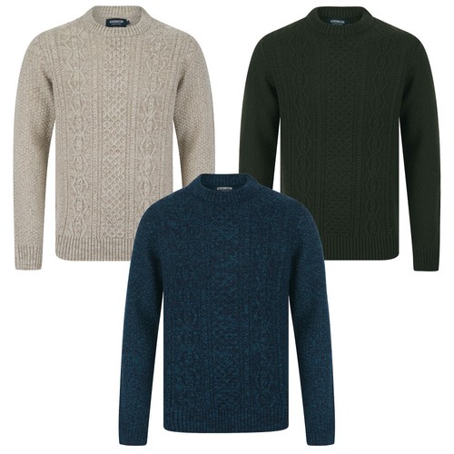 Maglione uomo maglia cavo