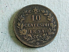 Moneta regno italia 10 - moneta,