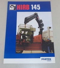 Depliant / Brochure Hiab Gru