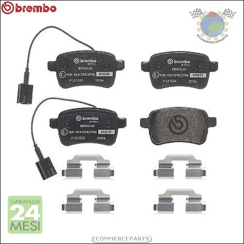 Kit pastiglie freno xtra - pastiglie,
