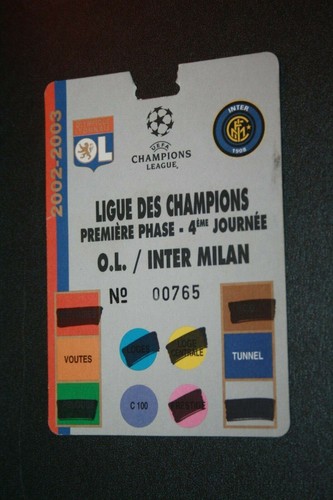 Pass ticket ol lyon - )),