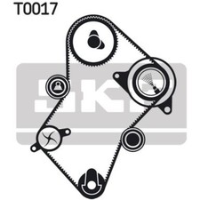 Kit Pompa Acqua SKF + Cinghia
