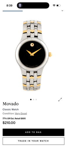 Orologio movado classic donna - movado,