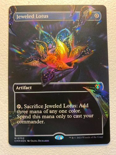 Mtg foil borderless jeweled - mtg,