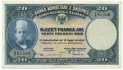 Franchi oro banca nazionale - franchi,