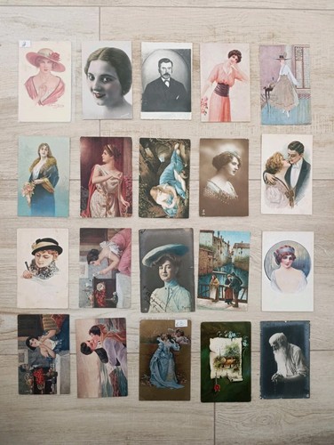 Lotto cartoline innamorati - 20,